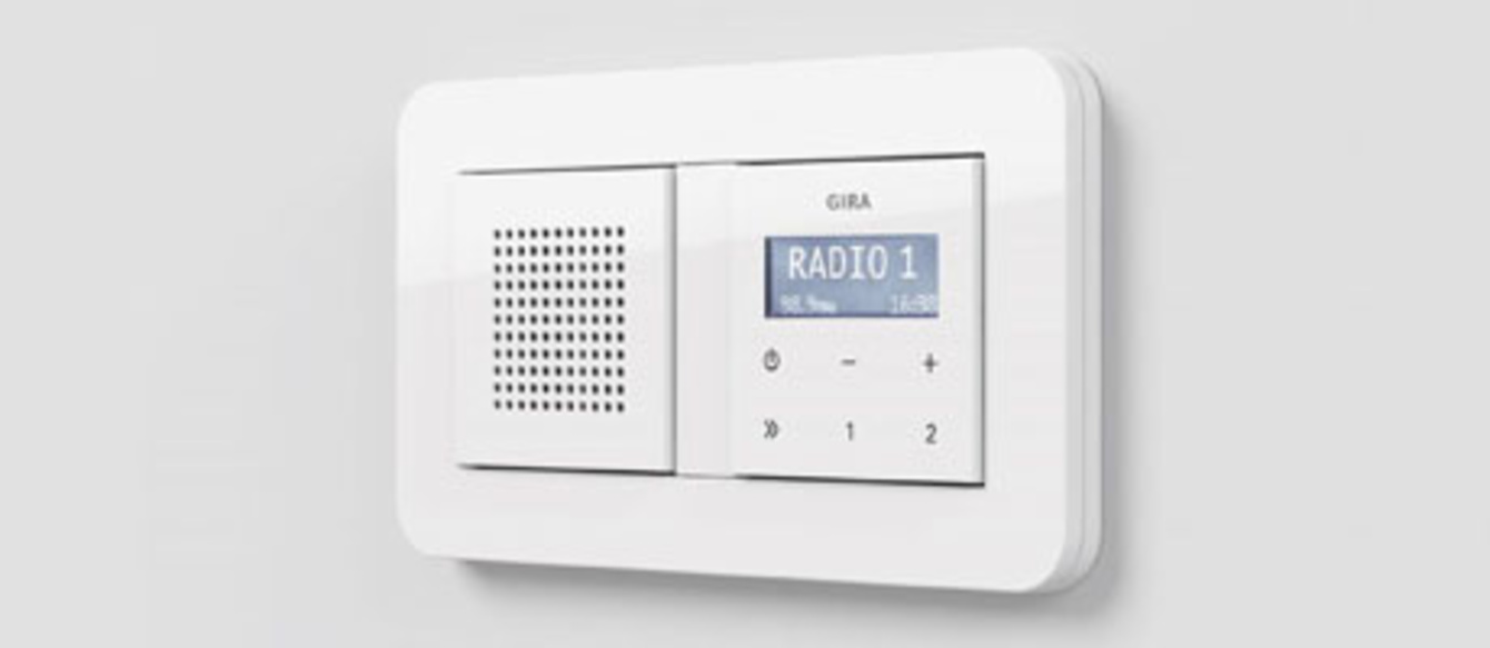 Gira Radio bei Gericke Elektrotechnik in Neetze